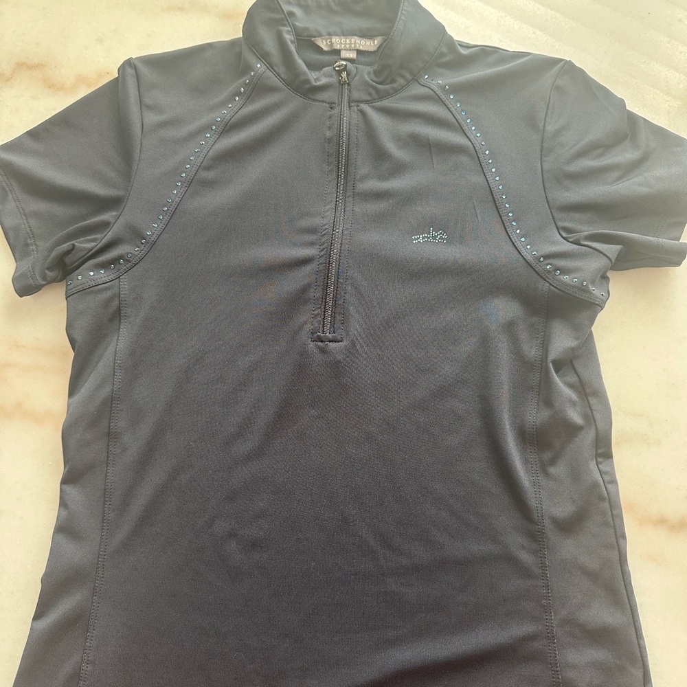 schockemoehle navy show shirt